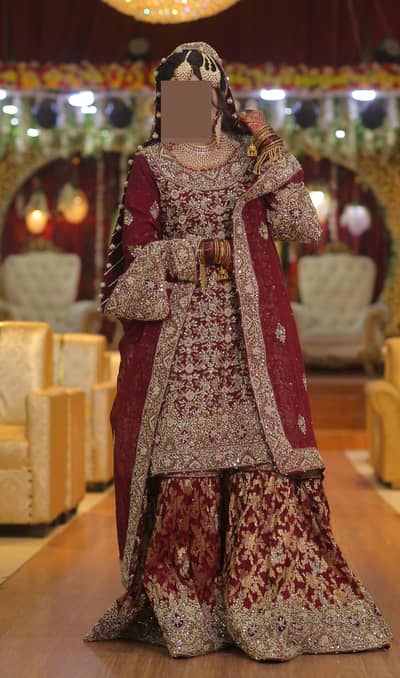 Wedding Gharara and Maxi