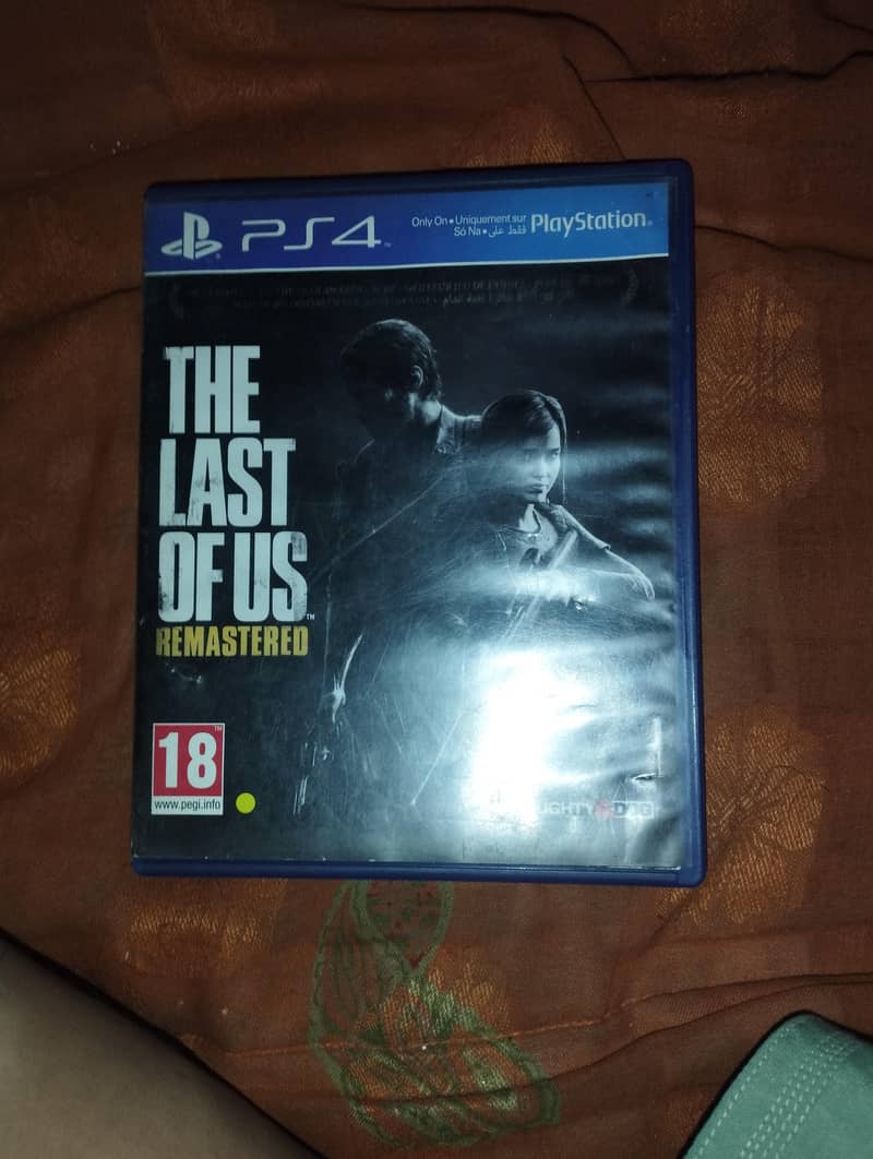 PS4 games cd disk 1