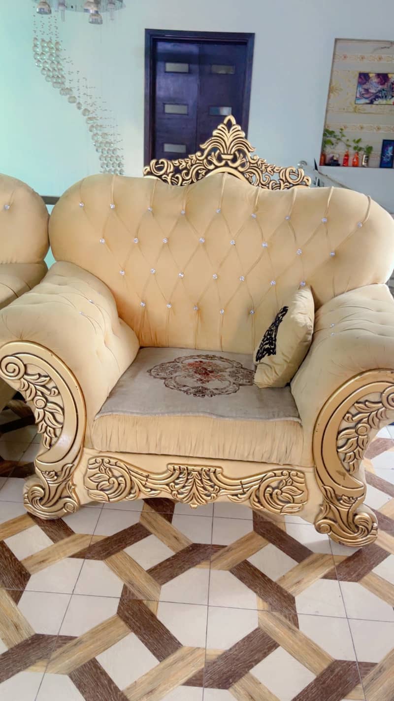 *Wooden Sofa Set|Sofa Set|Sofa* 1