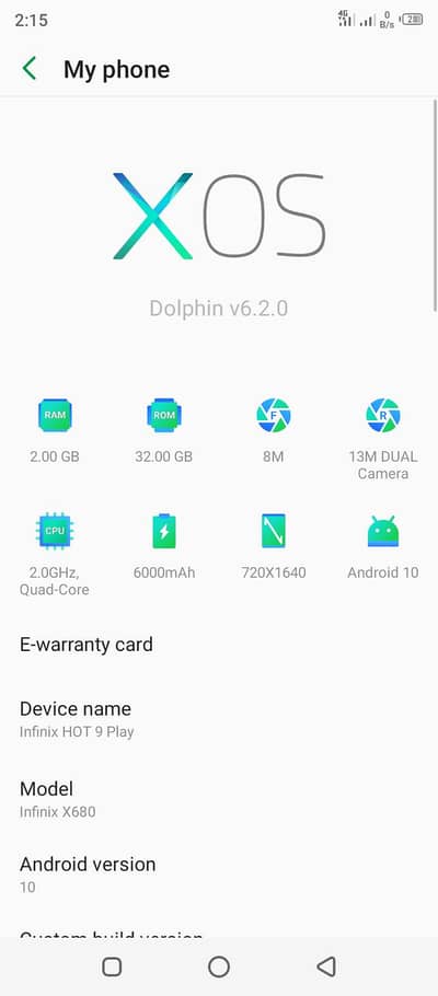 Infinix Hot 9 Play