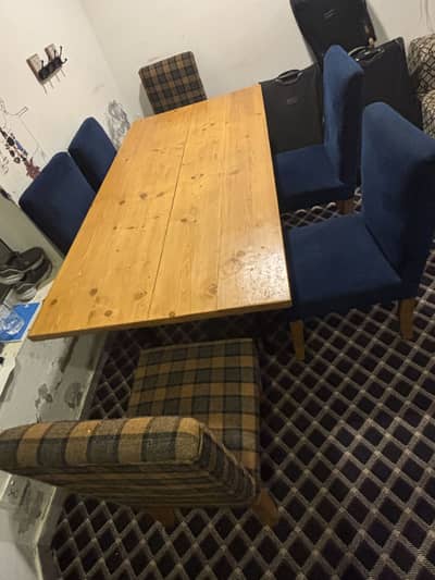 dining table 6 chairs