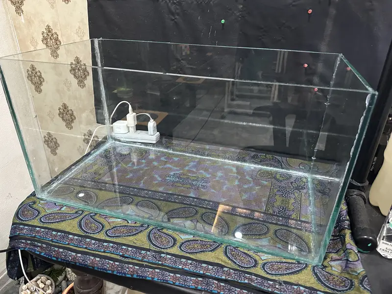 2x1x1 ft new Aquarium 6mm glass