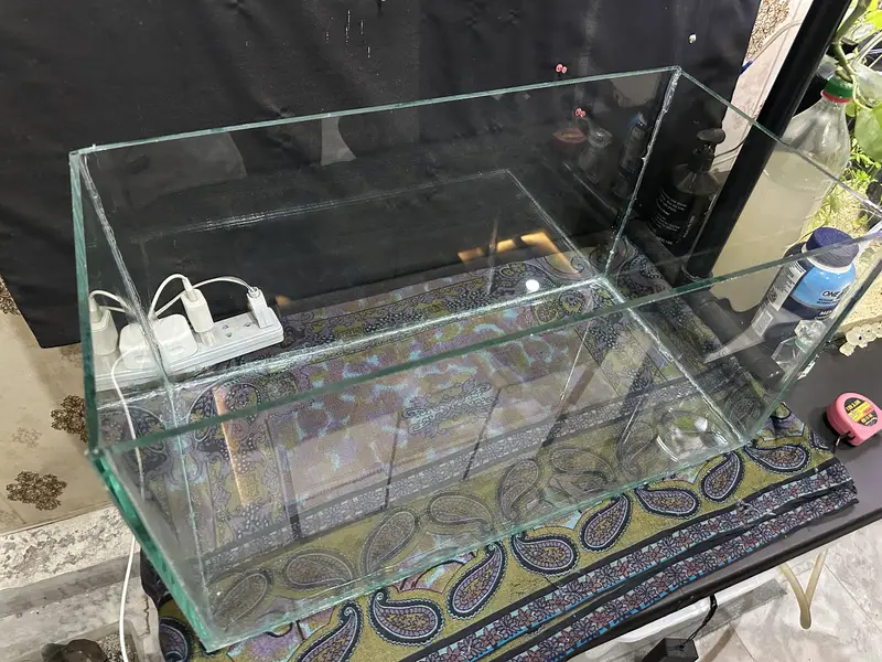 2x1x1 ft new Aquarium 6mm glass — photo 2