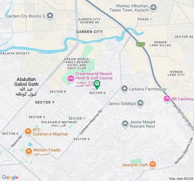 This Property Direct From Owner. 260 Yards Open Plot Corner,West Open Main 70 Feet Road Available For Sale In Sector Q.