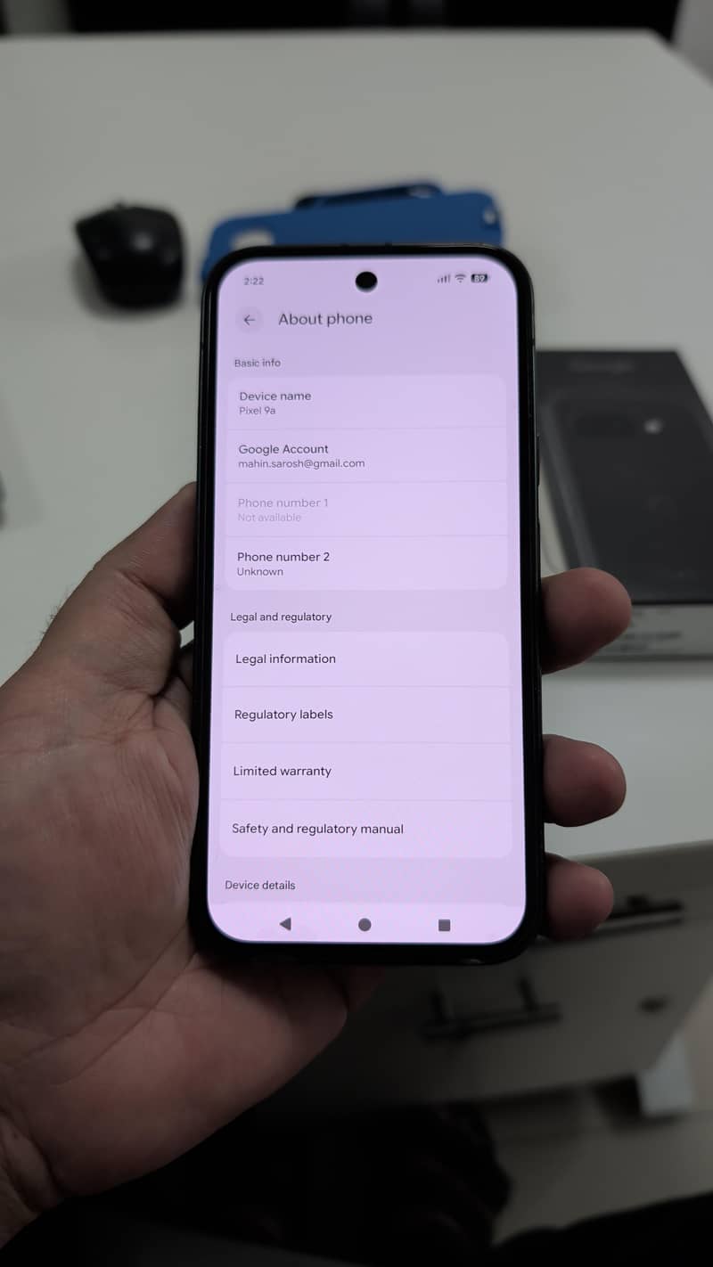 Google Pixel 9a 6