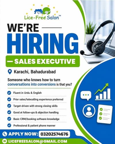 Female sales Executive