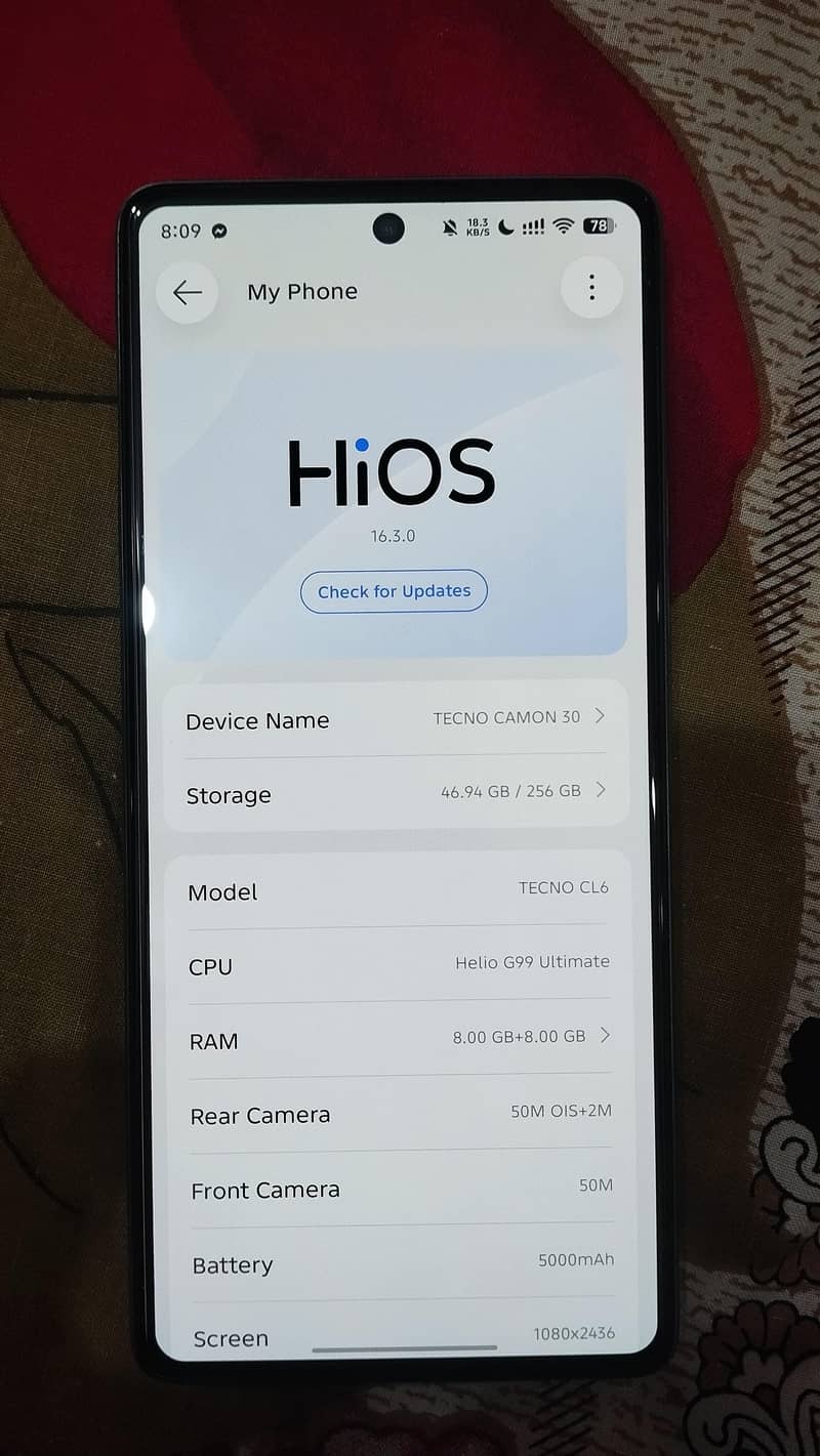 Tecno CAMON 30 3
