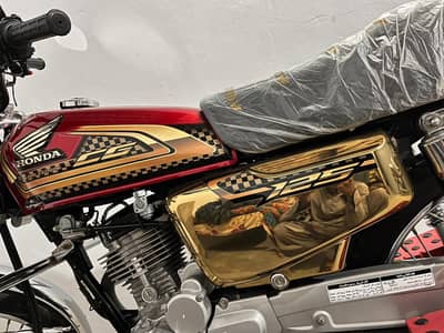 Honda CG 125 2025 MODEL GOLD EDITION