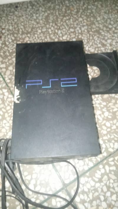 playstation with 1 controller CD player kharab hein bas baki sab theak