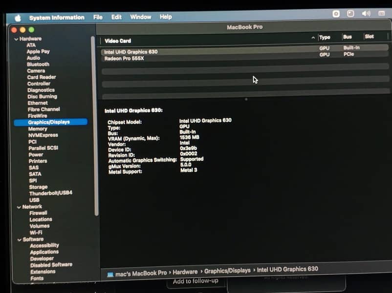 Macbook 18