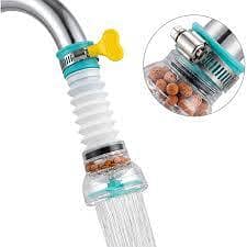 Kitchen fan faucet tap water