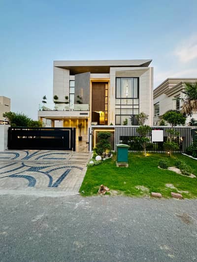 One Kanal Brand New Luxury Ultra-Modern Design Most Beautiful Fully Furnished Bungalow 2 Servant Quarter In Basement For Sale At Prime Location Of DHA Lahore Near To Park Masjid & Commercial Market.