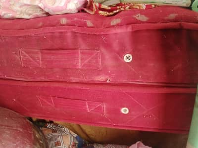2 used single bed spring mattress (7 × 3.5 feet)