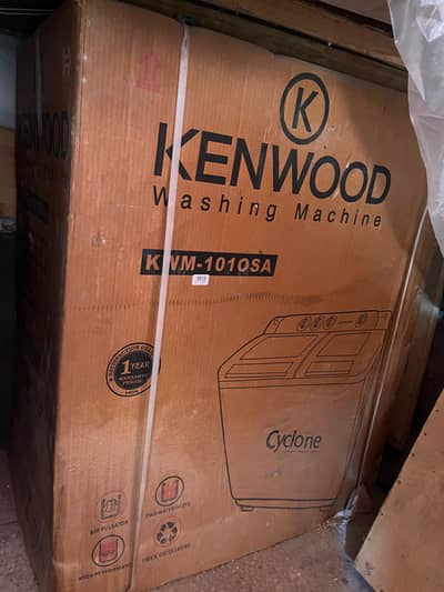 kenwood washing machine&dryer