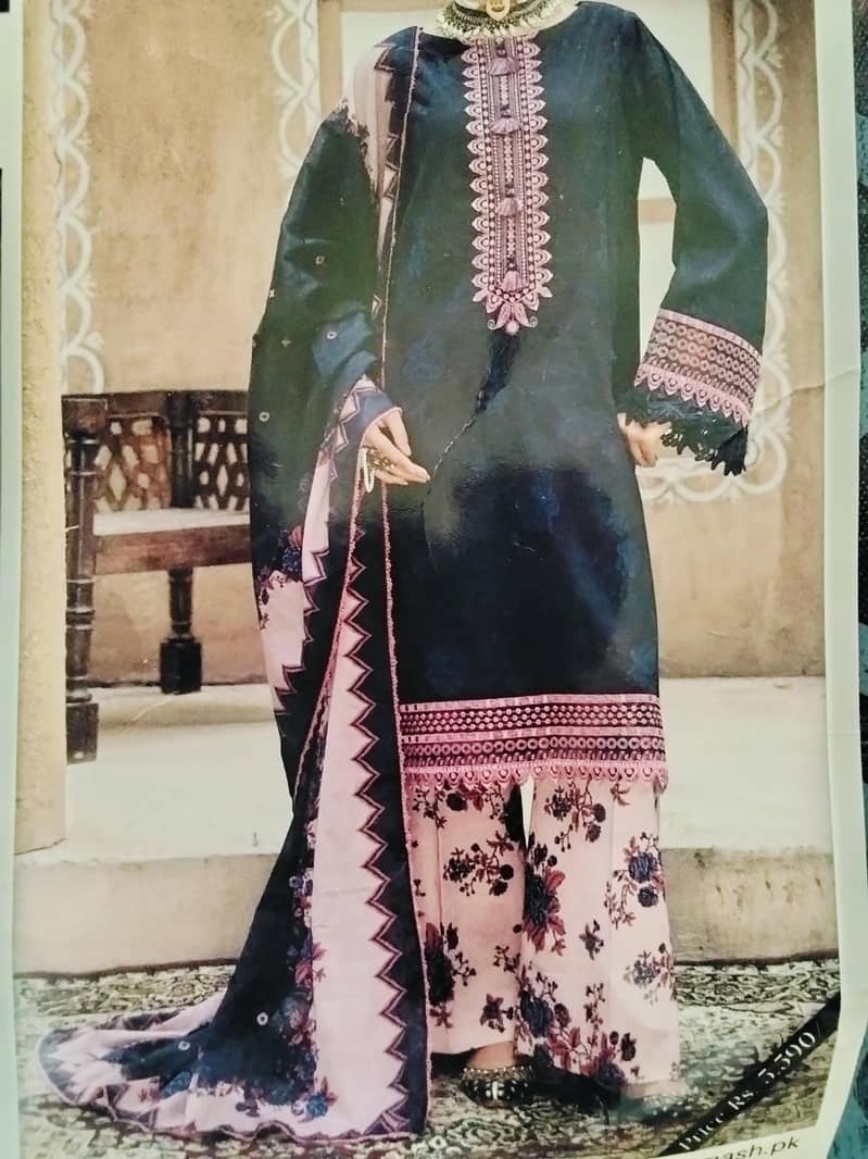 لون کپڑہ نیو ڈیزائن 1