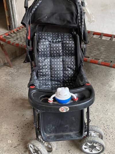 baby stroller ha bilkul new ha srf 2,3 hfty used Kiya ha
