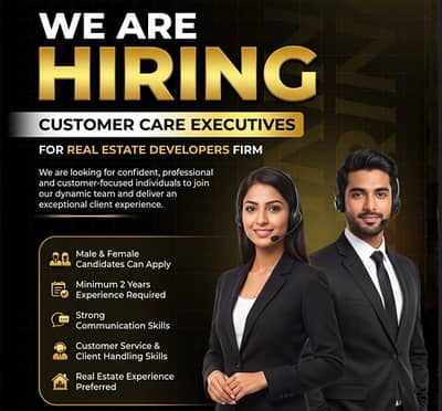 female Customer Care Executive