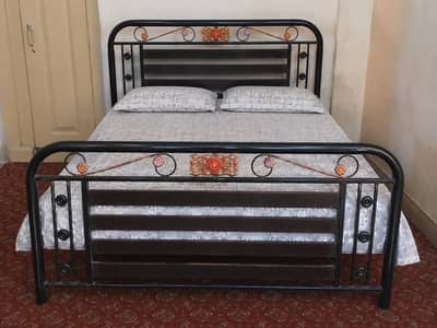 Iron Bed with Mattress – Complete Set
