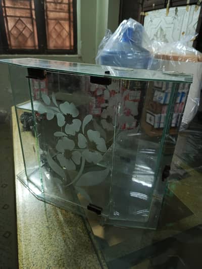 Bathroom Glass Cabinet for 3000