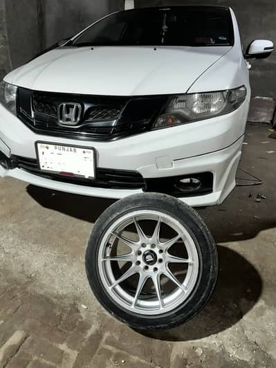 15 inch Alloy Rims 8J wide | ET15 | 4 *100 & 4*114.3 | Multi PCD
