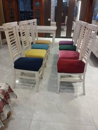 8 Seater Wooden Dinning Table set