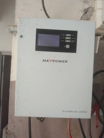 MaxPower Sunbridge 2000 MPPT Solar Inverter – 2400VA / 1600W