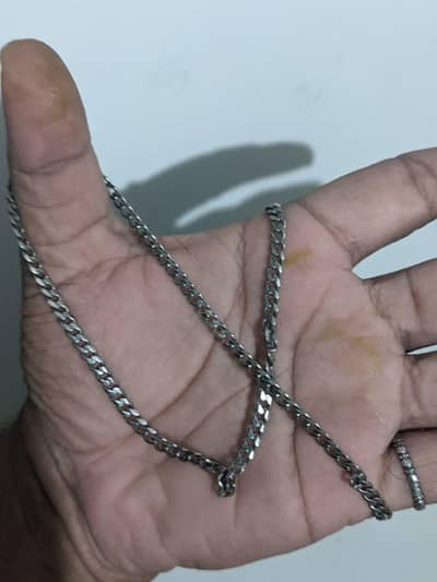 Asli Chandi Italian Curb Chain – Sleek & Shiny Design