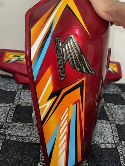 Fuel tank 2026 red