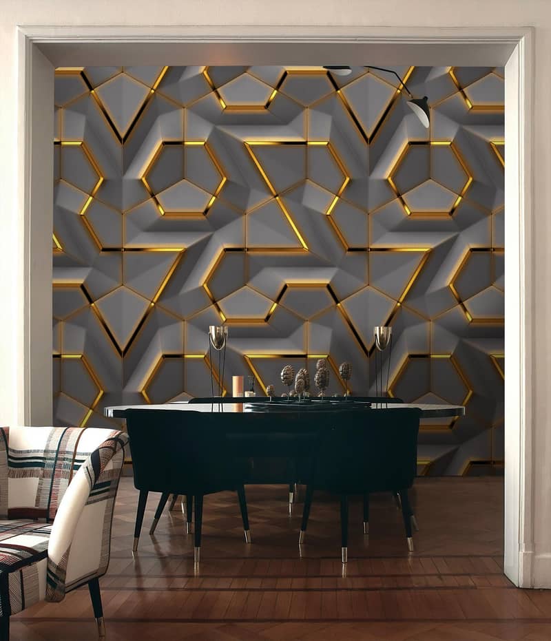 fabric Wallpaper,Ceiling Available with fitting  Whatsapp 03009874271 13
