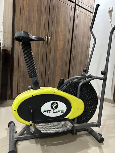 Fit Life Elliptical Cross Trainer Exercise Machine