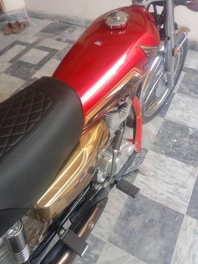 Honda 125 self start gol eddition2024 model unregistered