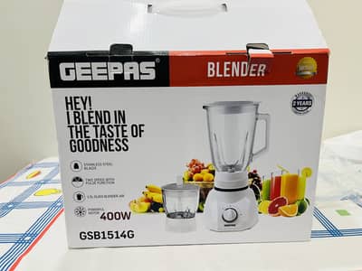 Geepas Blender & Juices 2 In 1  For Sell