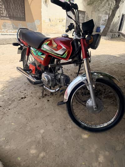 Honda Cd 70 First hand use