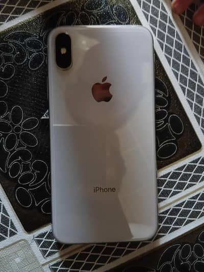 Apple iPhone X PTA Approved 64gb 100 health