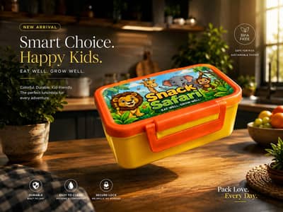 Kids Lunch Box – Premium Quality (Retail & Wholesale Available)