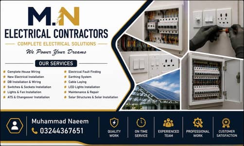 M. N Electrical Contractors Complete Electrical Solutions