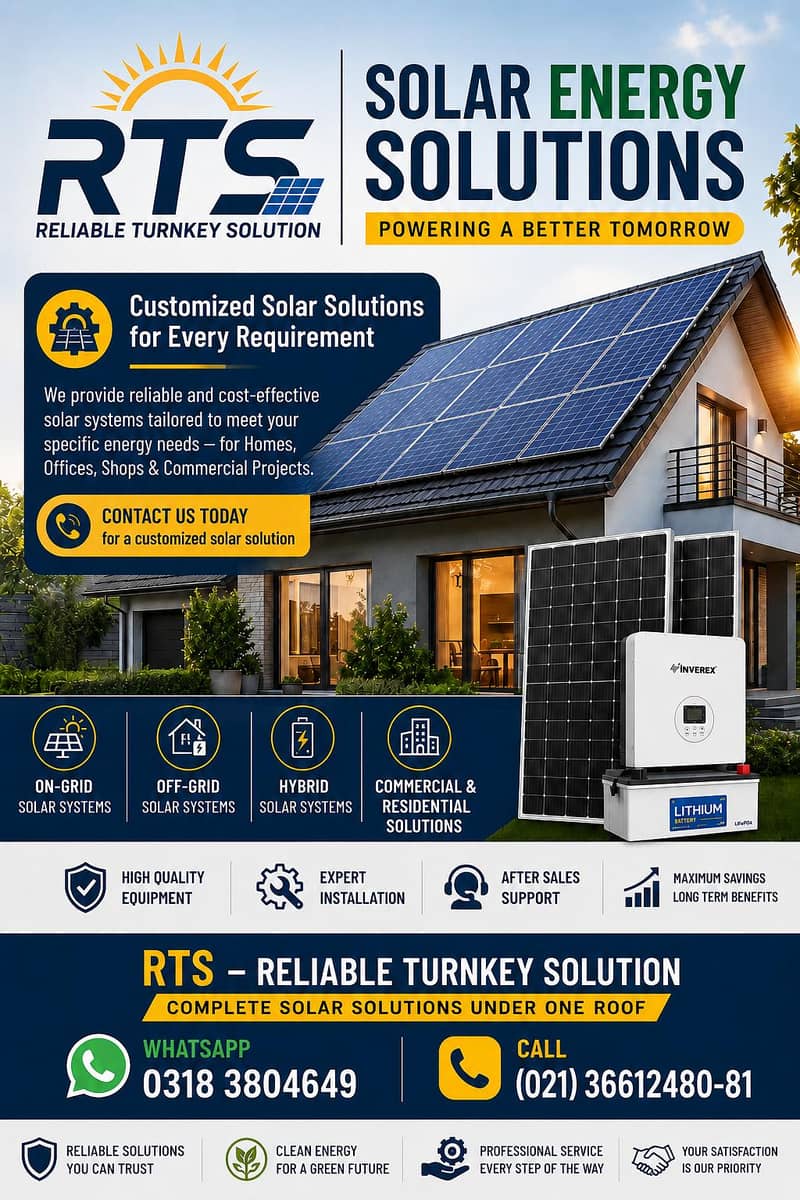 RTS reliable turnkey solution 0