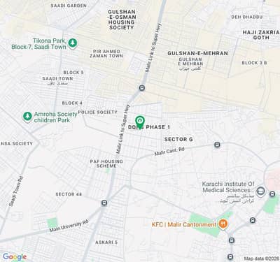 550 Sq. Yards Old Construction House with Basement Main Boulevard, DOHS Phase 1