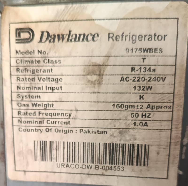 Dawlance Refrigrator 4