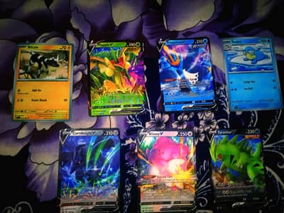 Pokémon cards :shadow rider Espeon vmax and 7 bounus