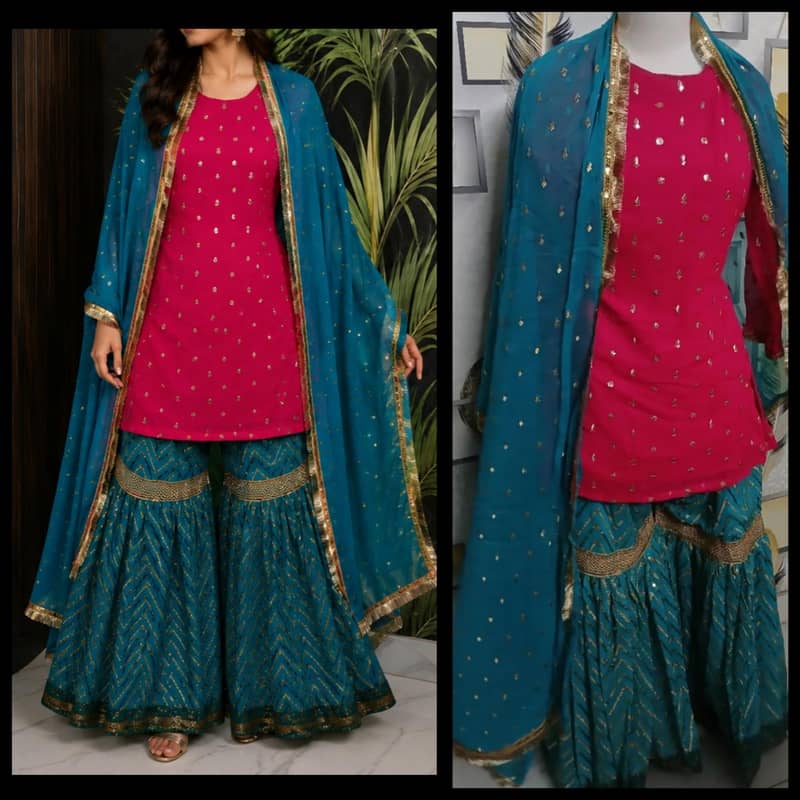 gharara small size 0