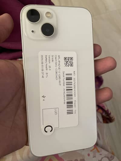 Apple iPhone 13 128 gb pta approved