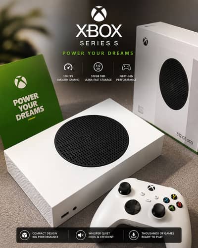 White XBOX SERIES S 512GB