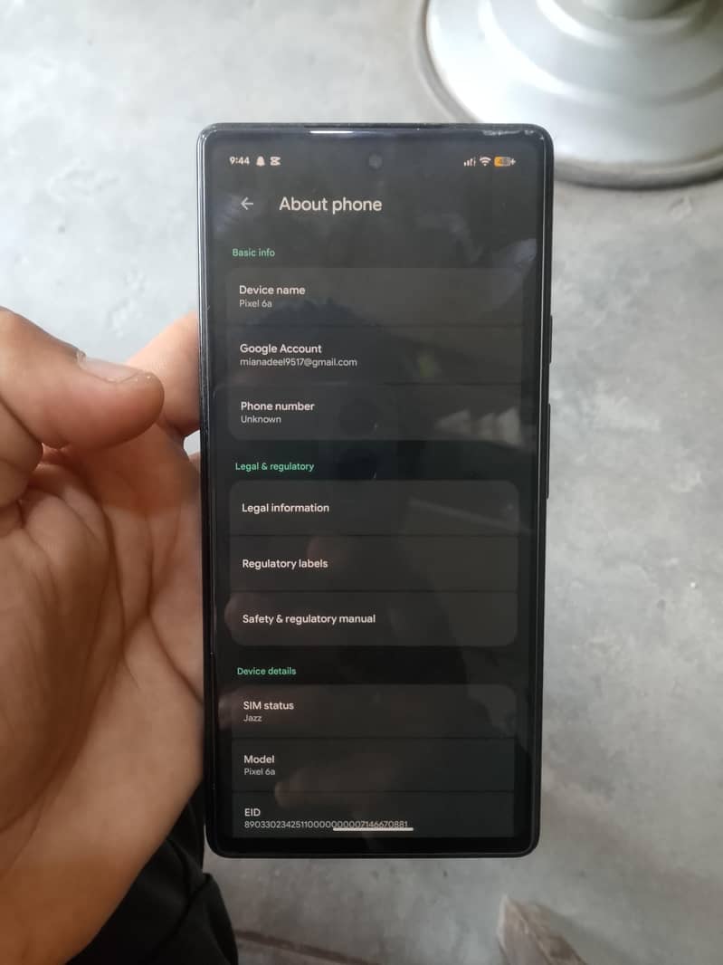 Google Pixel 6a 6