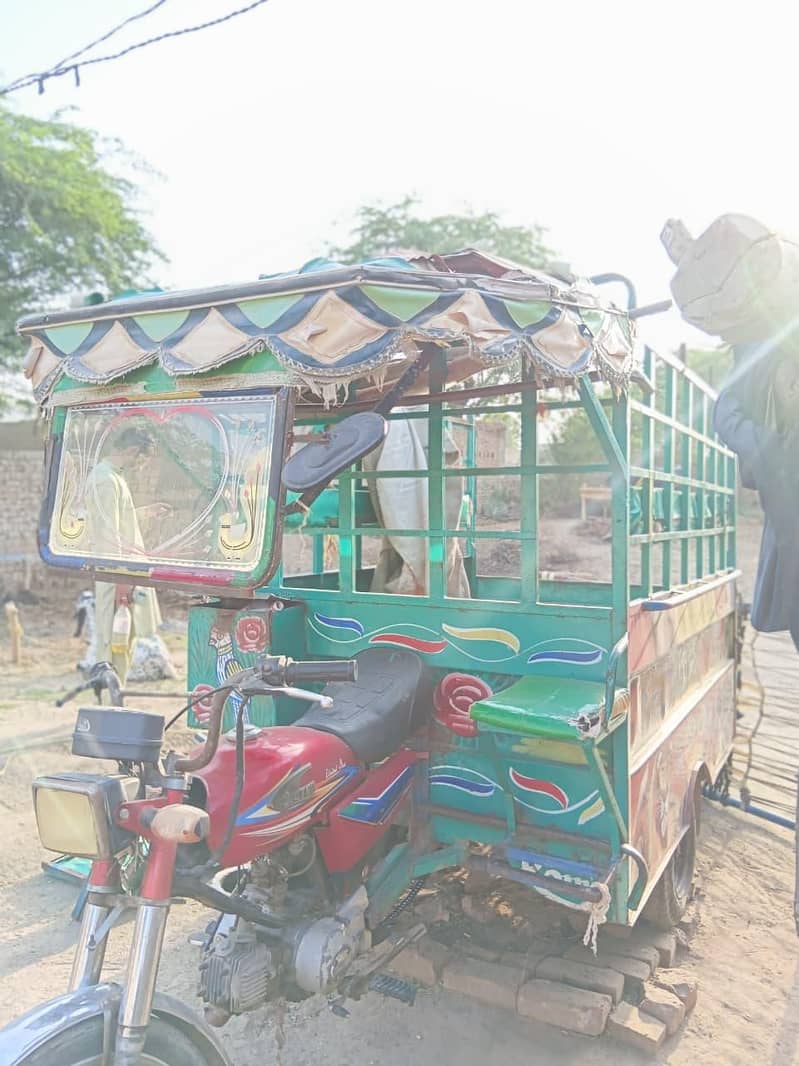 Chingchi loaded Rickshaw. 0