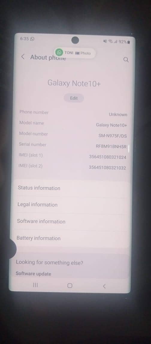 Samsung Mobile Note 10 Plus 5
