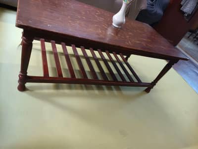 old style sheshum centre table