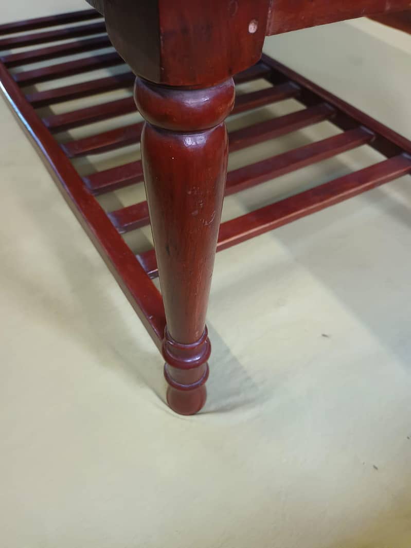 old style sheshum centre table 3
