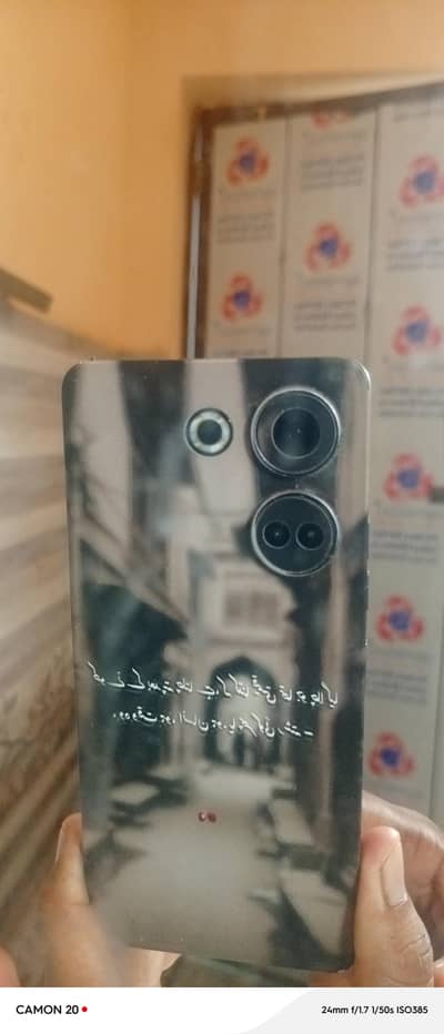 tecno camon 20 pro 8.256+8.256 used  with original panel  with box