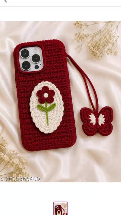 handmade crochet mobile cover available all models